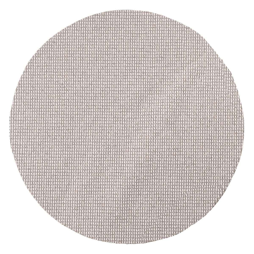 שטיח סווינג 01 אפור\קרם עגול | Swing