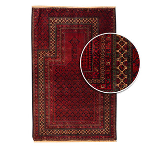 שטיח בלוץ' פרסי אדום 155*98 | Baluch