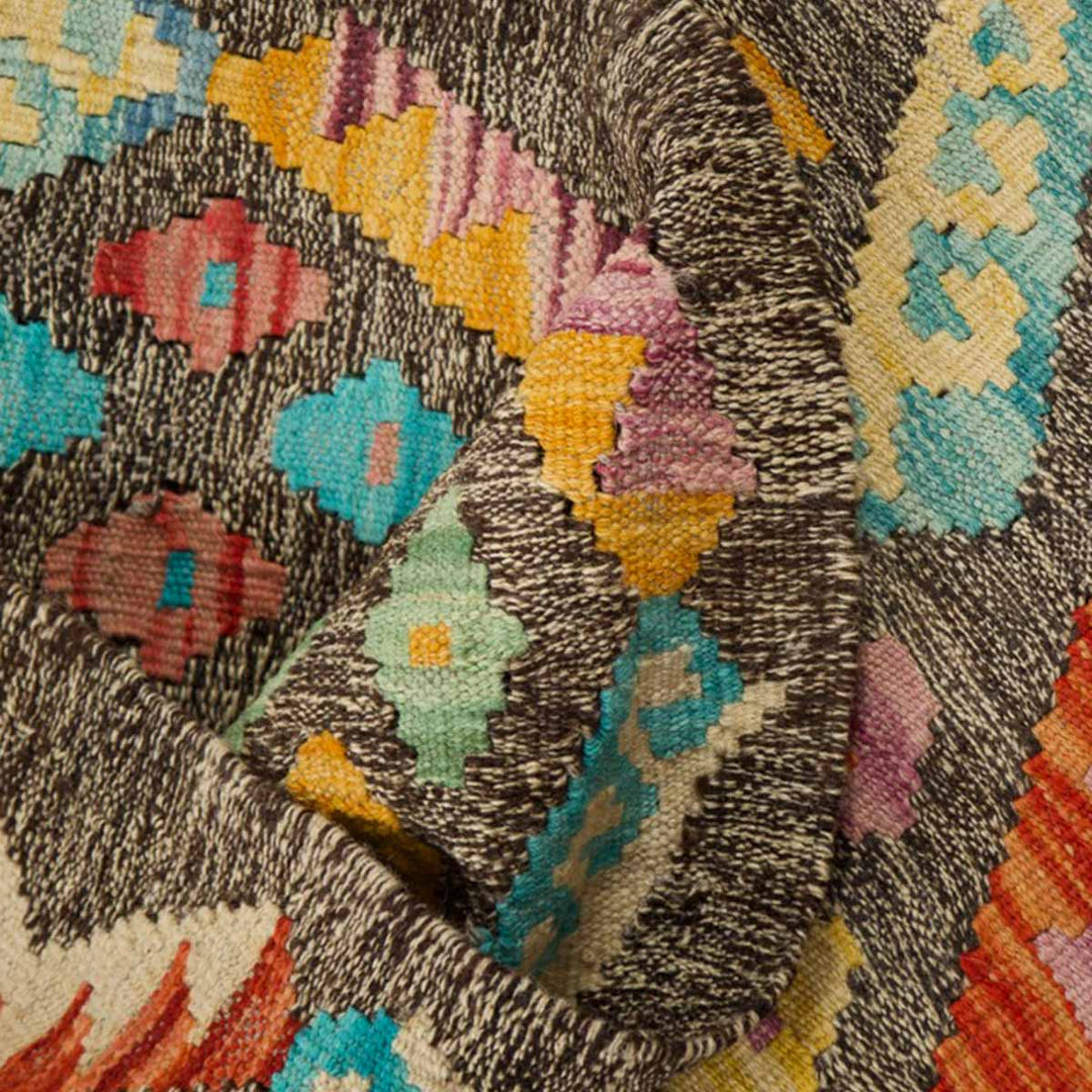 שטיח קילים אפגני 00 צבעוני305*88