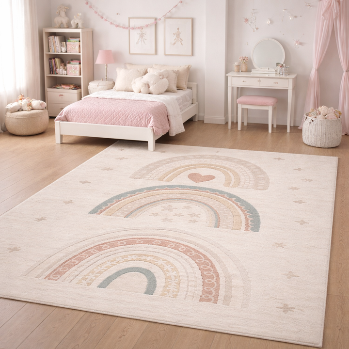 שטיח קשתות 01 קרם