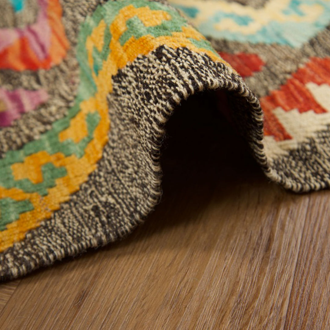 שטיח קילים אפגני 00 צבעוני305*88