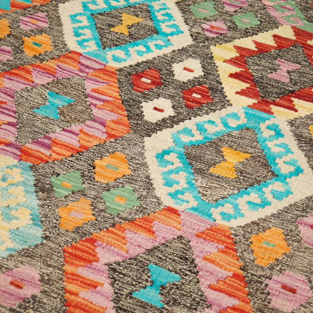 שטיח קילים אפגני 00 צבעוני305*88