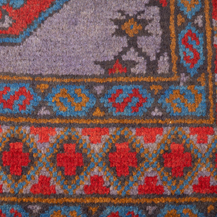 שטיח אפגני רגל פיל 00 סגול 202*84