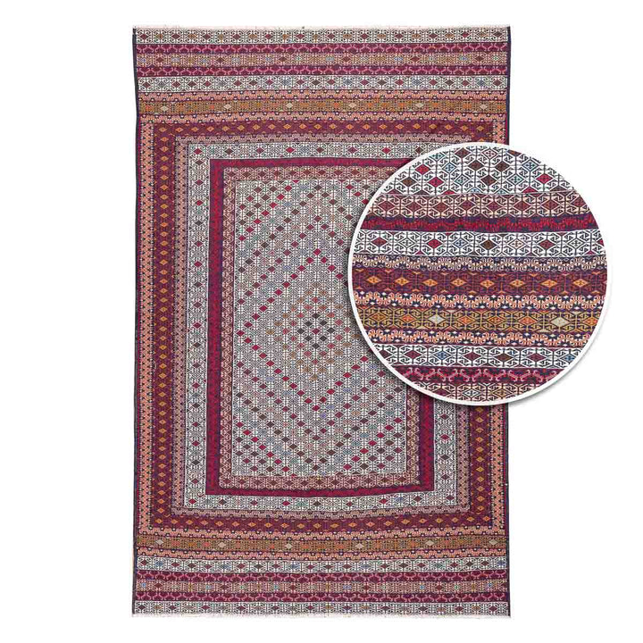 שטיח סומק פרסי 00 צבעוני 196*122 | Persian Sumak