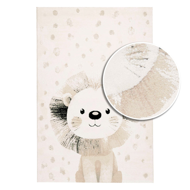 שטיח אריה 01 קרם