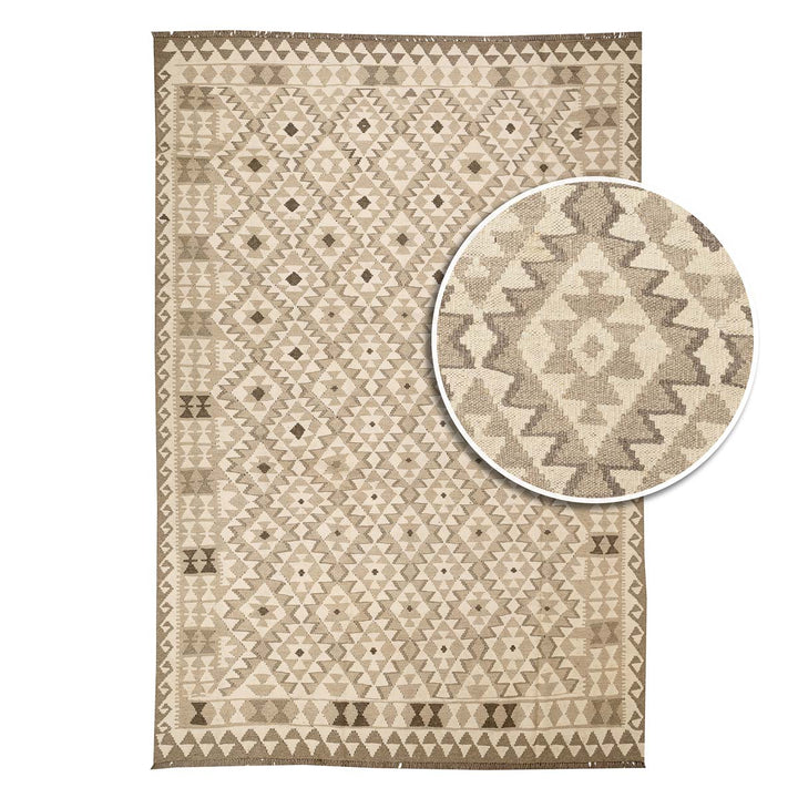 שטיח קילים ענתיק וואש 00 אפור 307*206