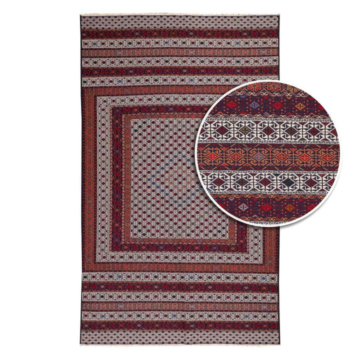 שטיח סומק פרסי 00 צבעוני 216*130 | Persian Sumak