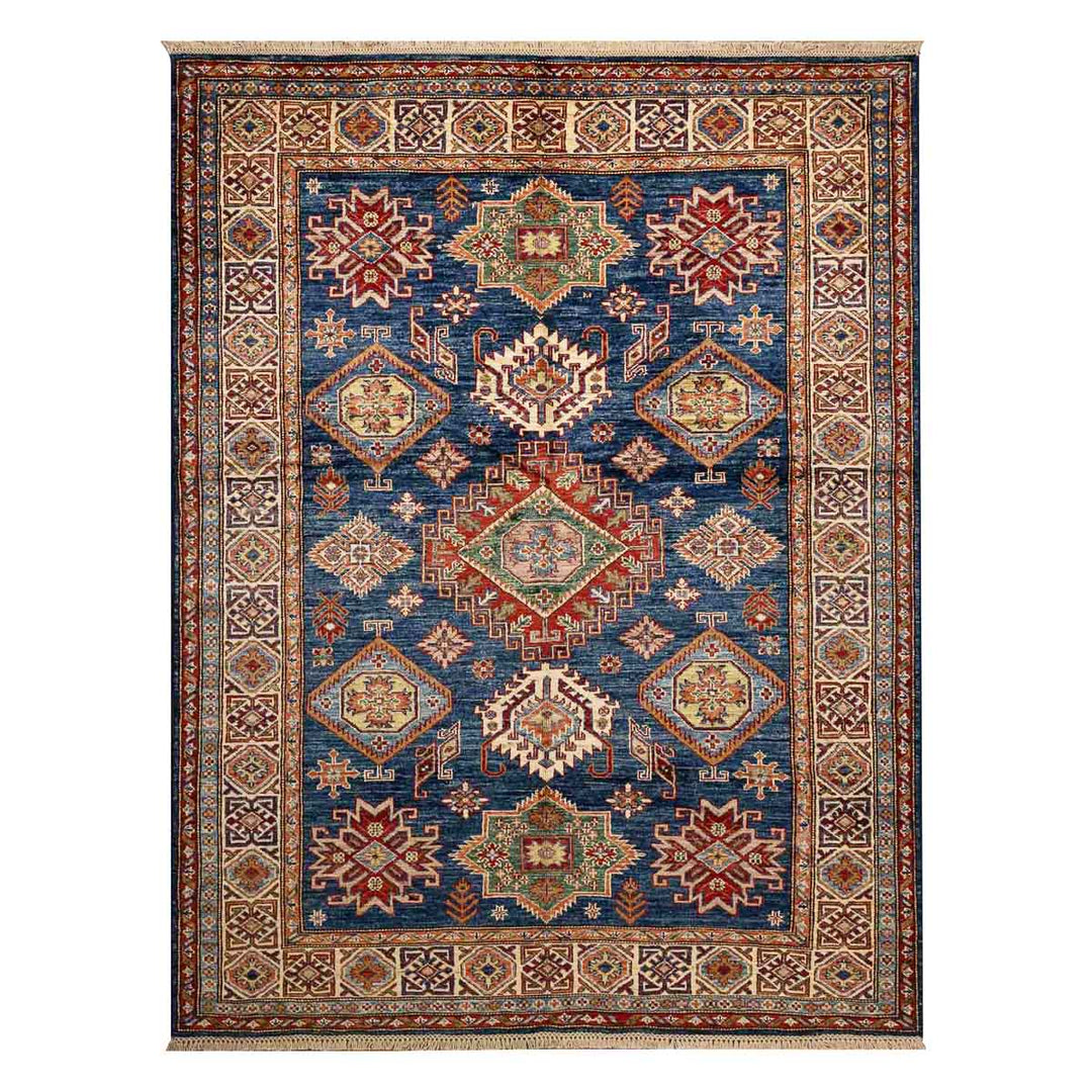 שטיח סופר קזאק 00 כחול 198*150 | Super Kazak