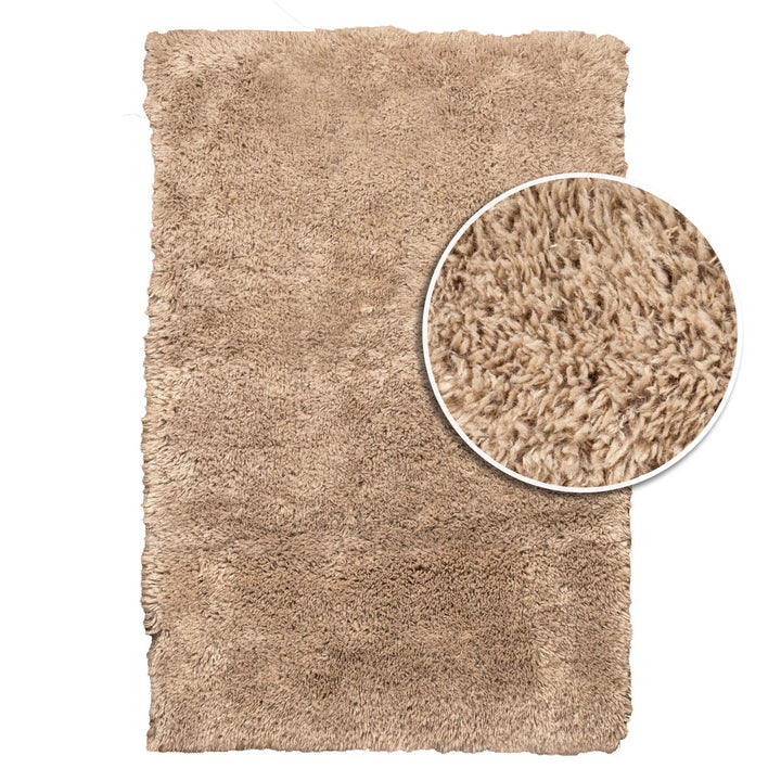 שטיח מליבו שאג 01 אבן | Malibu Shag