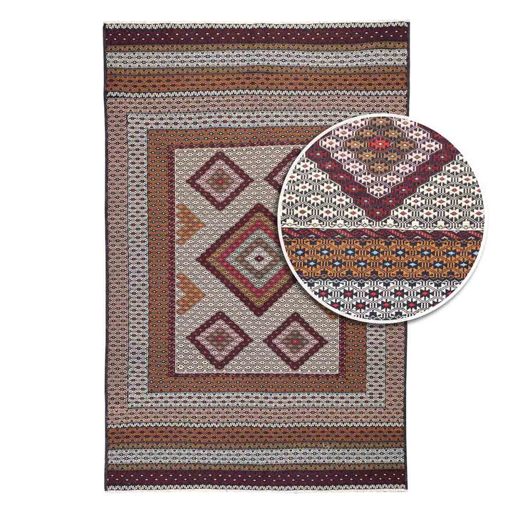 שטיח סומק פרסי 00 צבעוני 201*130 | Persian Sumak