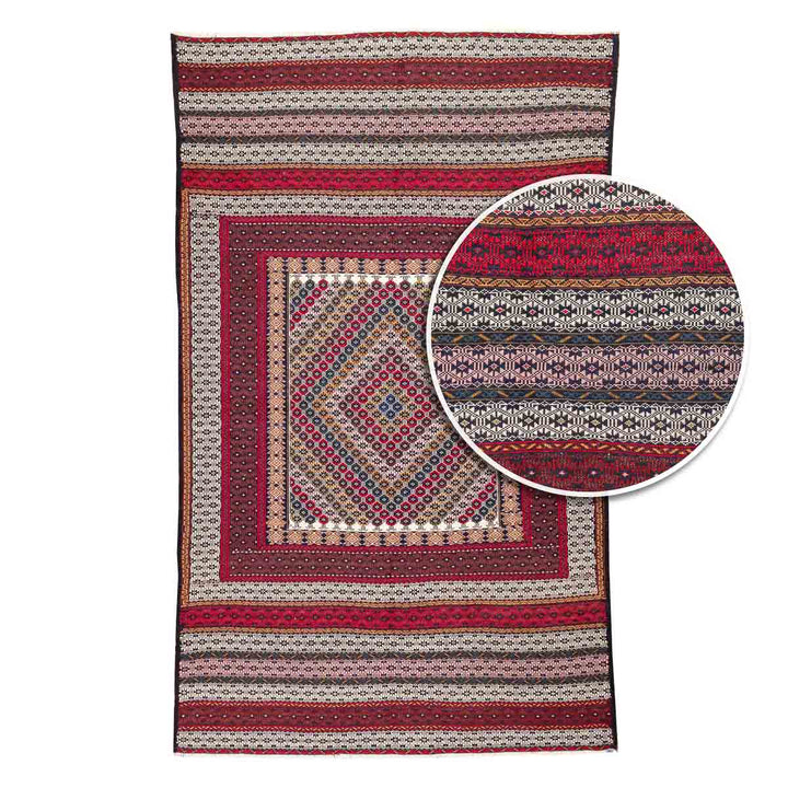 שטיח סומק פרסי 00 צבעוני 205*123 | Persian Sumak