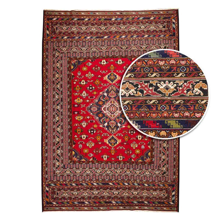 שטיח סומק פרסי 00 צבעוני 293*203 | Persian Sumak