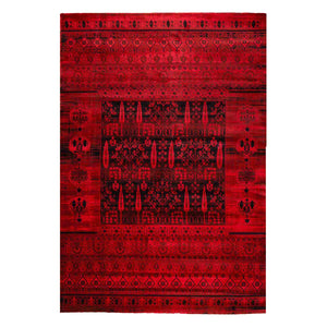 שטיח אפגן 03 אדום | Afghan