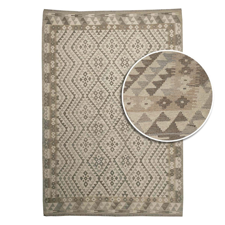 שטיח קילים ענתיק וואש 00 אפור 246*159