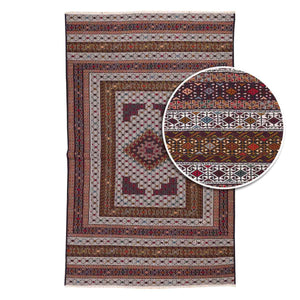 שטיח סומק פרסי 00 צבעוני 197*122 | Persian Sumak