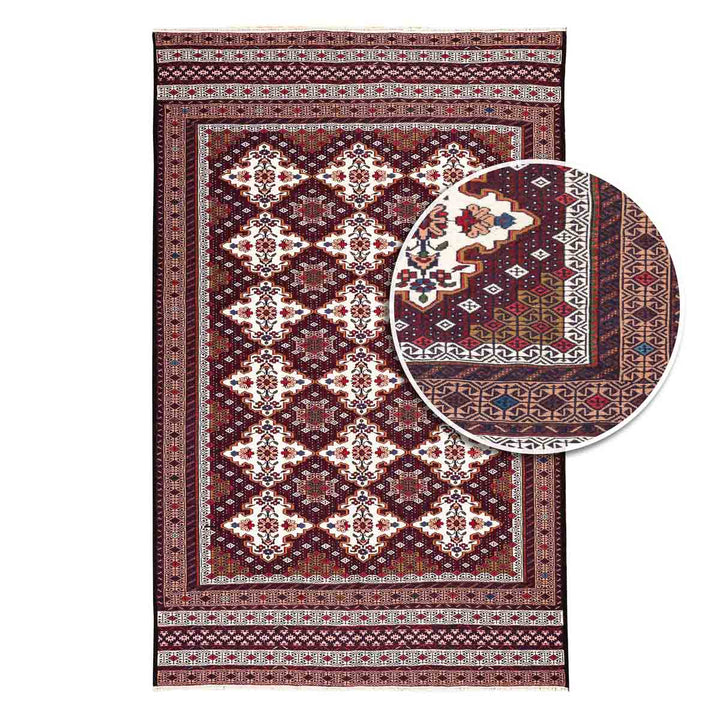 שטיח סומק פרסי 00 צבעוני 201*128 | Persian Sumak