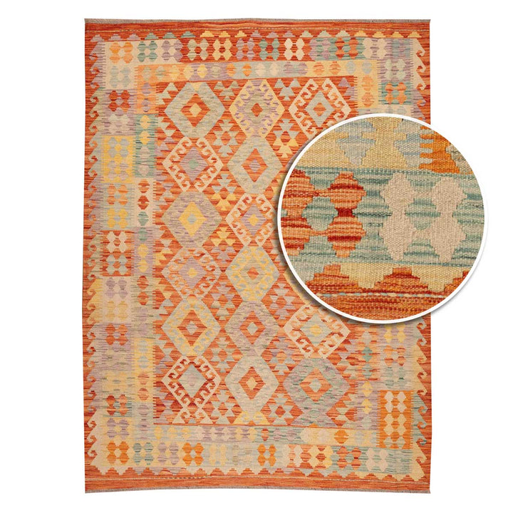 שטיח קילים אפגני 00 צבעוני 230*172