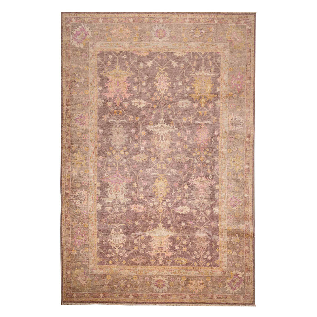 שטיח אושק 00 בז'\חום  302*202 | Oushak