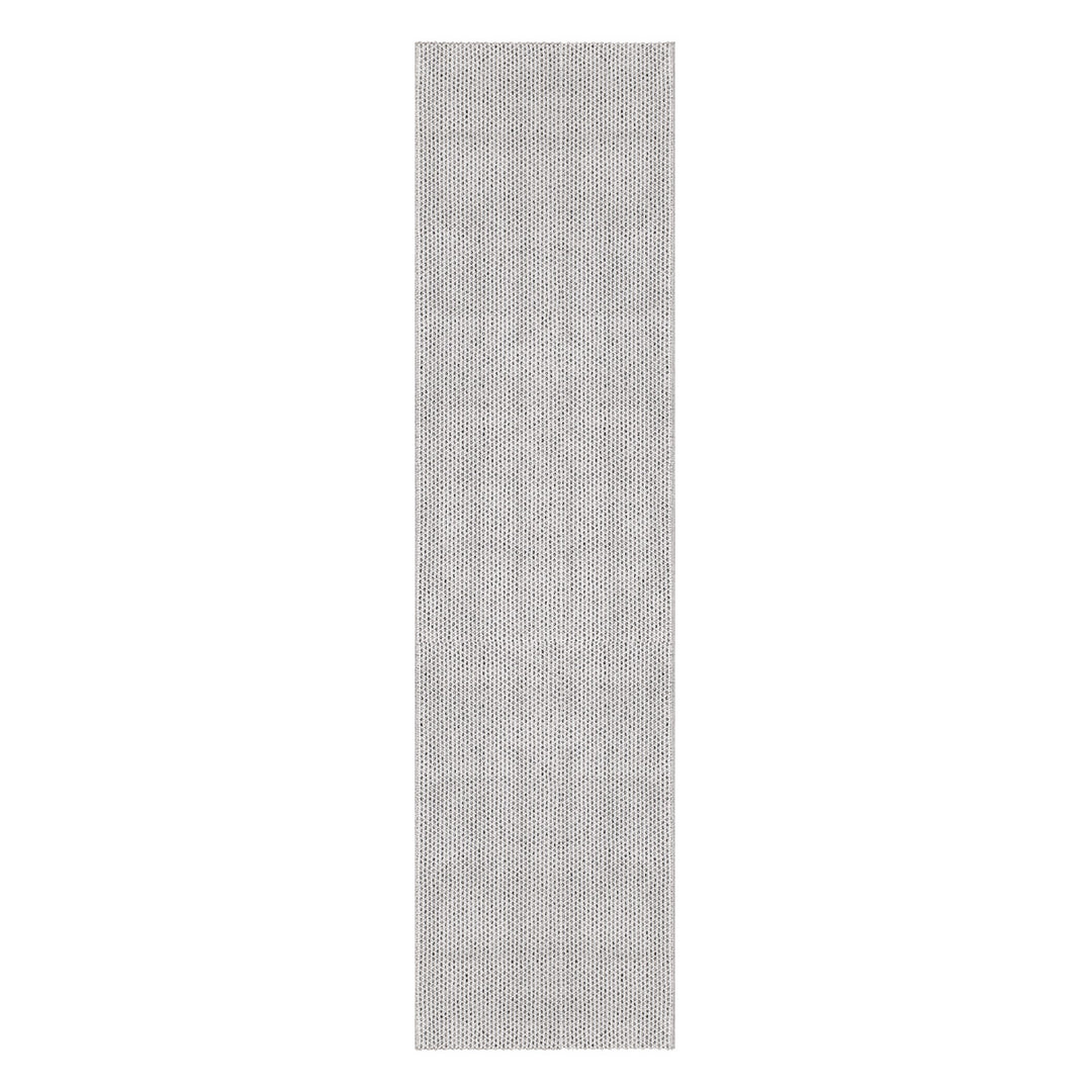 שטיח לופס 01 ראנר אפור כהה/קרם | Loops