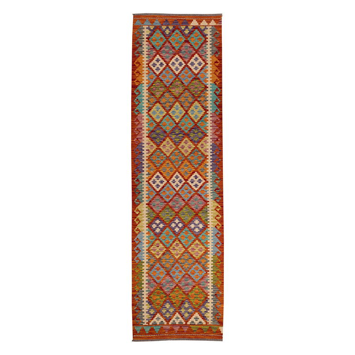 שטיח קילים אפגני 00 צבעוני 294*81