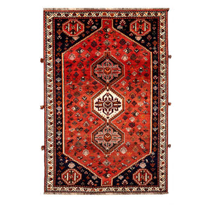 שטיח שירז פרסי 00 אדום 255*160 | Shiraz