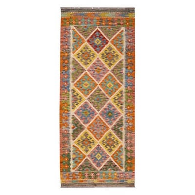 שטיח קילים אפגני 00 צבעוני 203*86