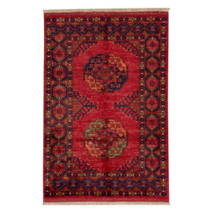 שטיח אפגני ארזרי 00  אדום  00 148*100 | Afghani Erzarie