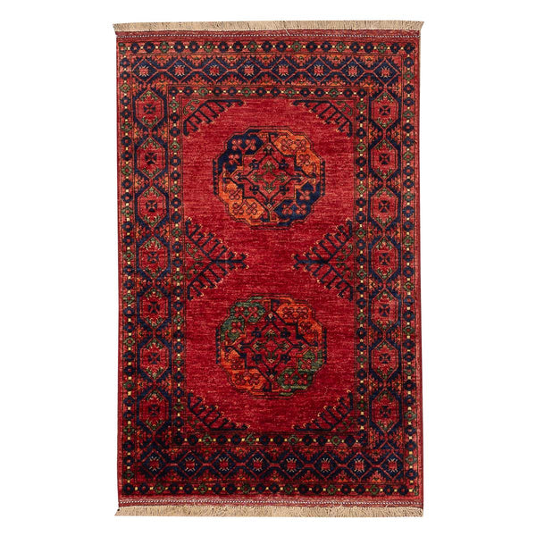 שטיח אפגני ארזרי 00  אדום  00 152*99 | Afghani Erzarie