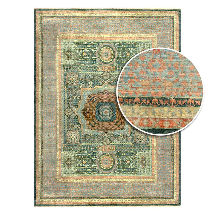 שטיח ממלוק 00 צבעוני 241*179 | Mamluk