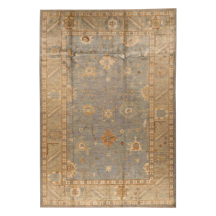 שטיח אושק 00 תכלת 295*205 | Oushak