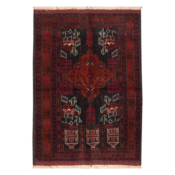 שטיח בלוץ' פרסי חום 137*97 | Baluch