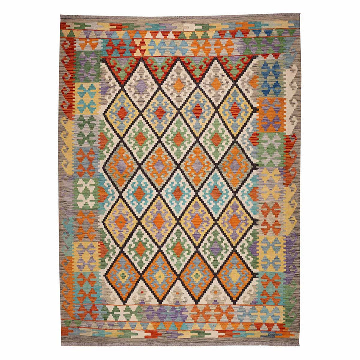 שטיח קילים אפגני 00 צבעוני 247*183