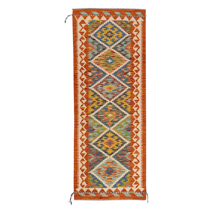 שטיח קילים אפגני 00 צבעוני 190*73