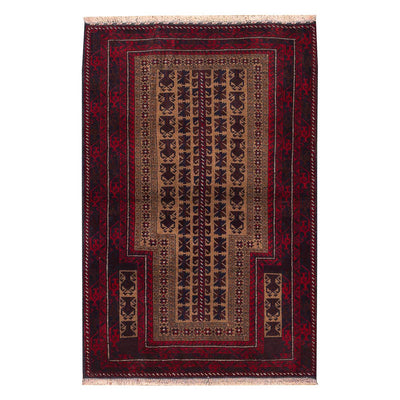 שטיח בלוץ' פרסי אדום 138*91 | Baluch