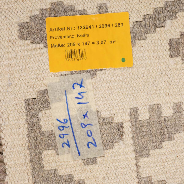 שטיח קילים ענתיק וואש 00 אפור 209*147