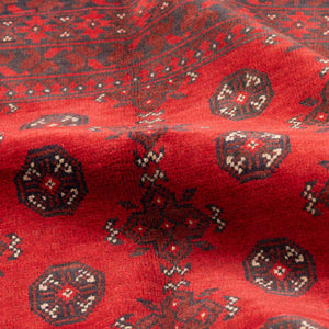 שטיח אפגני בוכרה 00 אדום 234*169 | Bokhara Rug