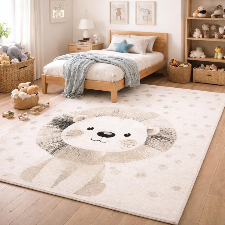 שטיח אריה 01 קרם