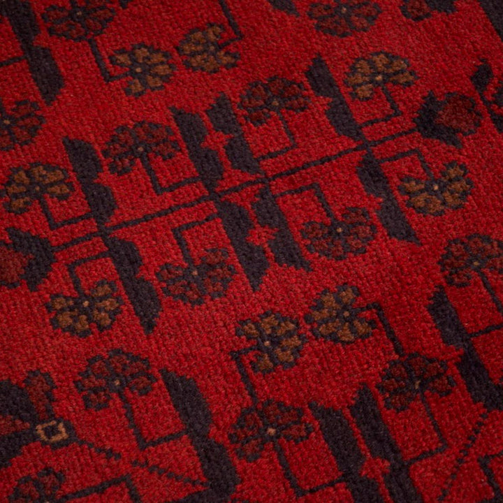 שטיח אפגני חלממדי 00 אדום 296*83