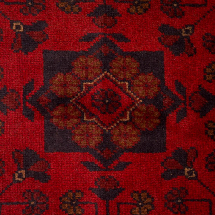 שטיח אפגני חלממדי 00 אדום 296*83