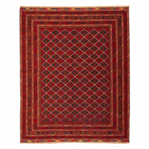 שטיח אוזבקי 00 אדום 192*156 | Uzbek