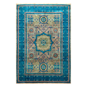 שטיח ממלוק 00 טורקיז 175*255 | Mamluk