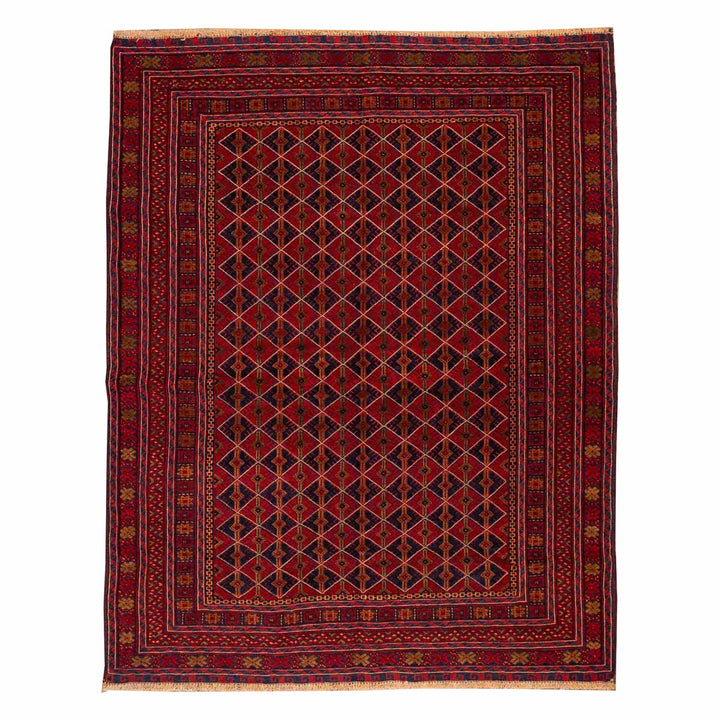 שטיח אוזבקי 00 אדום 190*151 | Uzbek