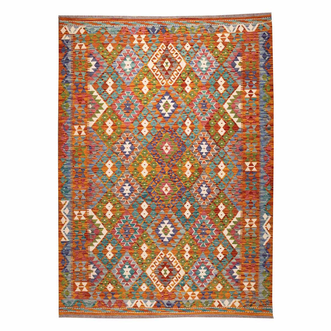 שטיח קילים אפגני 00 צבעוני 247*178