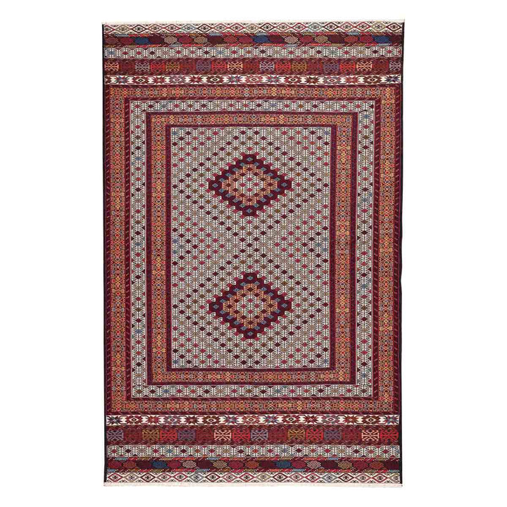 שטיח סומק פרסי 00 צבעוני 174*126 | Persian Sumak