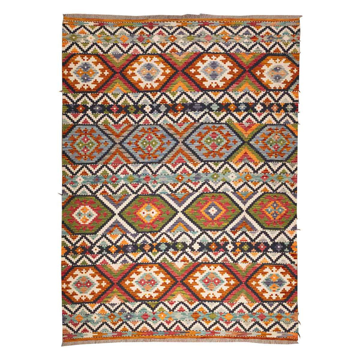 שטיח קילים אפגני 00 צבעוני 256*190