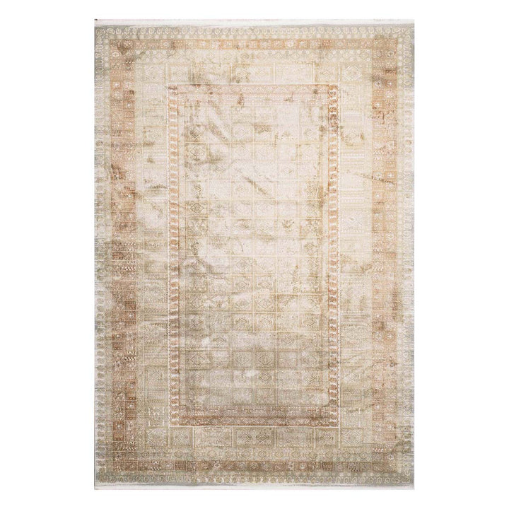 שטיח אדינה 02 בז'/כתום | Edina