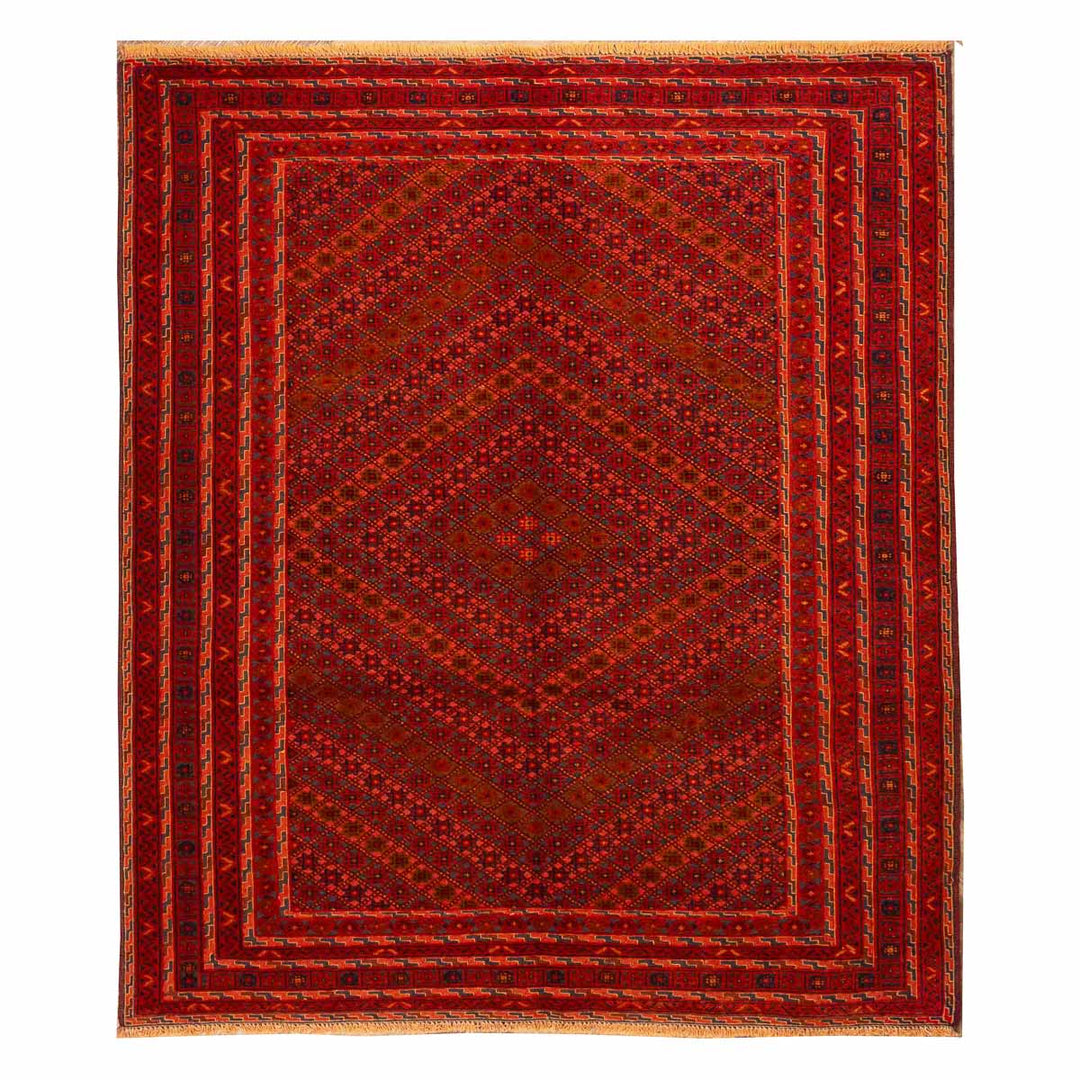 שטיח אוזבקי 00 אדום 180*154 | Uzbek