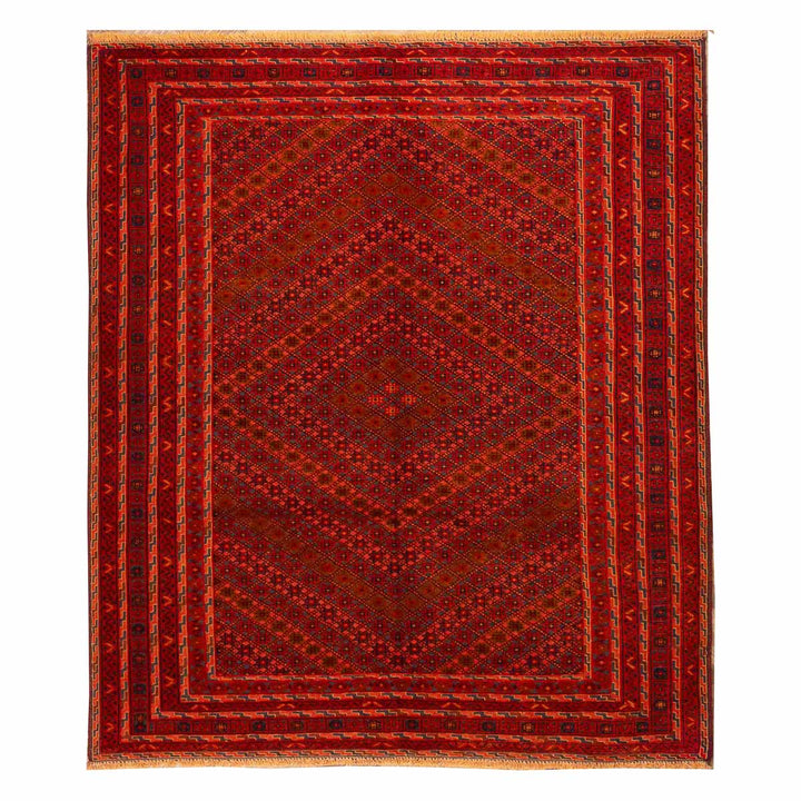 שטיח אוזבקי 00 אדום 180*154 | Uzbek