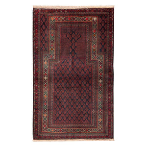 שטיח בלוץ' פרסי אדום 150*90 | Baluch