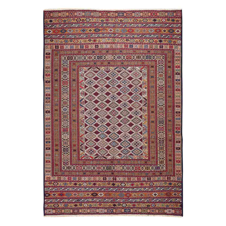 שטיח סומק פרסי 00 צבעוני 202*137 | Persian Sumak